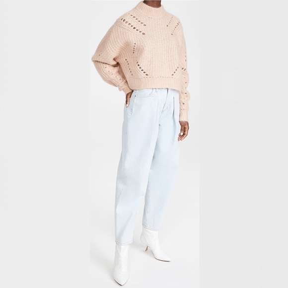 Anine Bing Sweaters - Anine Bing Jordan Sweater in Blush